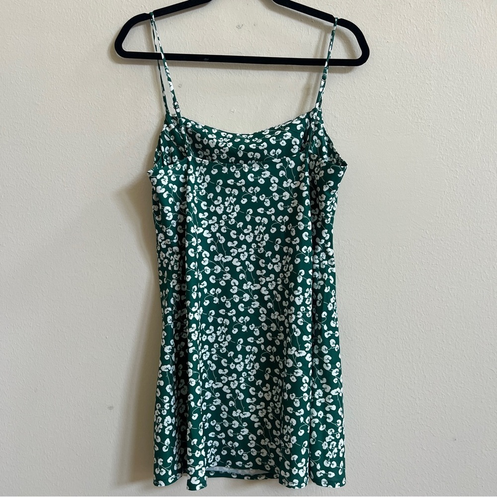 Princess Polly Cylia mini dress forest green - Picture 2 of 3